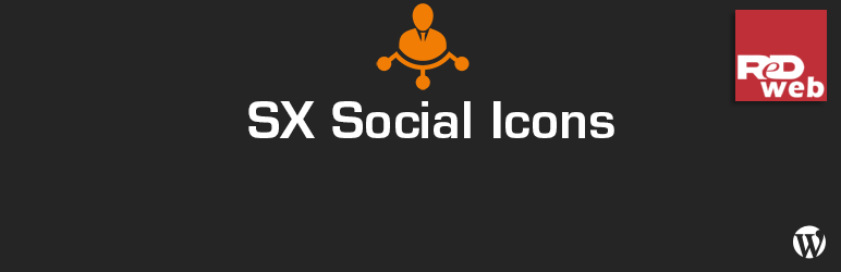 SX Social Icons Preview Wordpress Plugin - Rating, Reviews, Demo & Download
