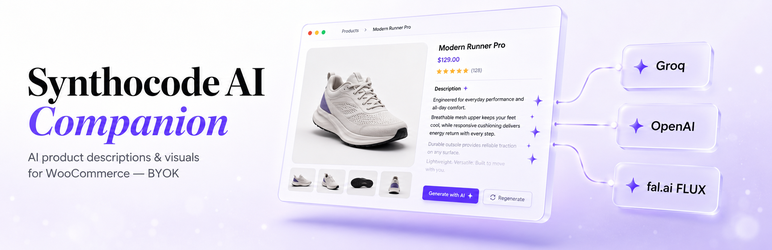 Synthocode AI Companion Preview Wordpress Plugin - Rating, Reviews, Demo & Download