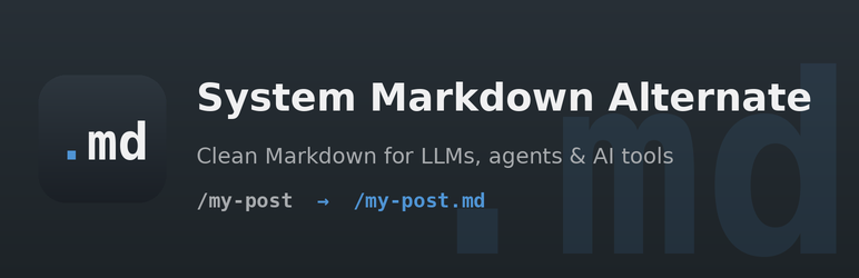 System Markdown Alternate Preview Wordpress Plugin - Rating, Reviews, Demo & Download