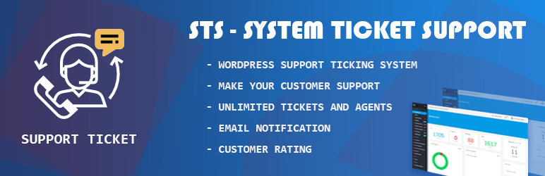 System Ticket Support Preview Wordpress Plugin - Rating, Reviews, Demo & Download