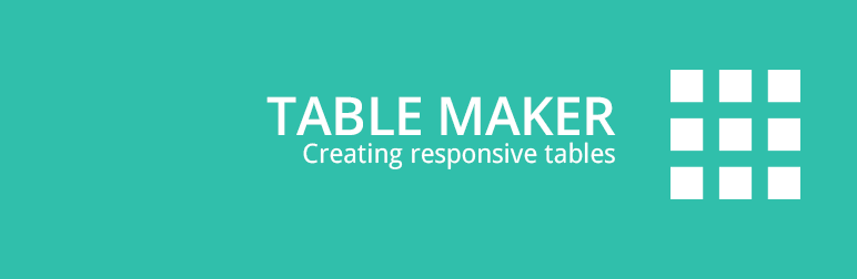 Table Maker Preview Wordpress Plugin - Rating, Reviews, Demo & Download