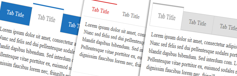 Tabs Builder Preview Wordpress Plugin - Rating, Reviews, Demo & Download