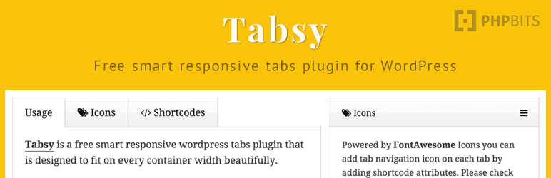 Tabsy Preview Wordpress Plugin - Rating, Reviews, Demo & Download