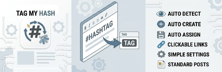 Tag My Hash Preview Wordpress Plugin - Rating, Reviews, Demo & Download