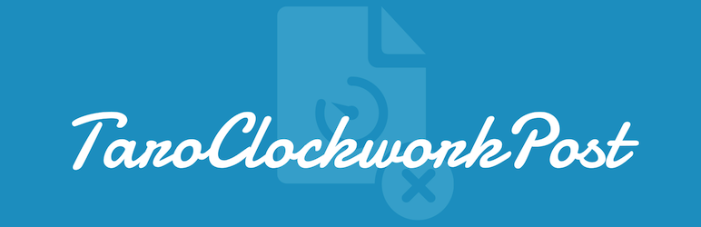 Taro Clockwork Post Preview Wordpress Plugin - Rating, Reviews, Demo & Download