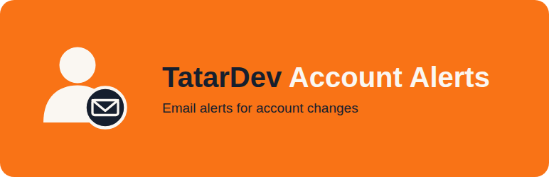 TatarDev Account Alerts Preview Wordpress Plugin - Rating, Reviews, Demo & Download