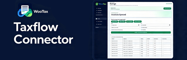 Taxflow Connector For WooCommerce Preview Wordpress Plugin - Rating, Reviews, Demo & Download