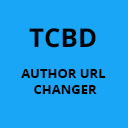 TCBD Author URL Changer