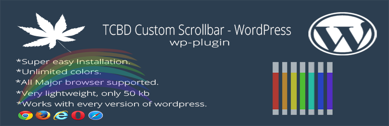 TCBD Custom Scrollbar Preview Wordpress Plugin - Rating, Reviews, Demo & Download