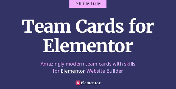 Team Cards For Elementor – Ultimate Team And Skills Widget Cards Preview Wordpress Plugin - Rating, Reviews, Demo & Download