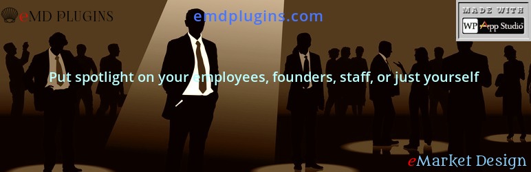 Team Member Showcase Staff List Plugin – Employee Spotlight Preview - Rating, Reviews, Demo & Download