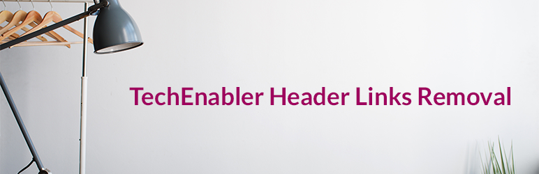 TechEnabler Header Links Removal Preview Wordpress Plugin - Rating, Reviews, Demo & Download