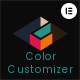 Template Kit Demo Color Customizer For Elementor