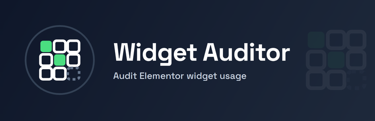 Tendforge Widget Auditor For Elementor Preview Wordpress Plugin - Rating, Reviews, Demo & Download