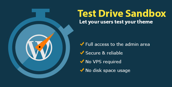 Test Drive Sandbox Preview Wordpress Plugin - Rating, Reviews, Demo & Download