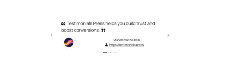 Testimonials Press Preview Wordpress Plugin - Rating, Reviews, Demo & Download