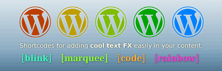 Text Effect Shortcodes Preview Wordpress Plugin - Rating, Reviews, Demo & Download