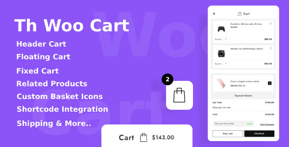 Th All In One Woo Cart Pro Preview Wordpress Plugin - Rating, Reviews, Demo & Download