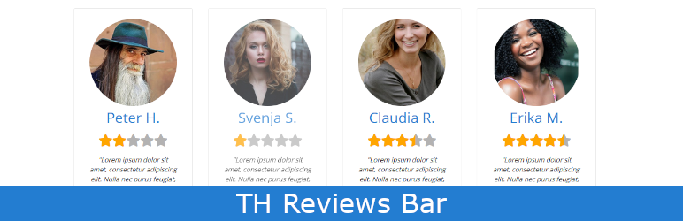TH Reviews Bar Preview Wordpress Plugin - Rating, Reviews, Demo & Download