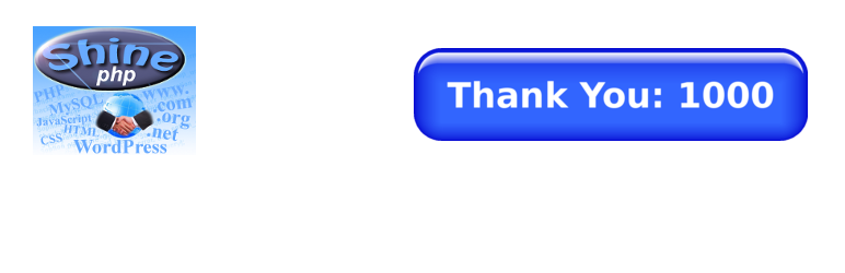 Thank You Counter Button Preview Wordpress Plugin - Rating, Reviews, Demo & Download