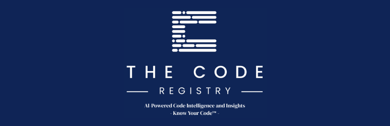 The Code Registry – Code Backup & Intelligence Preview Wordpress Plugin - Rating, Reviews, Demo & Download