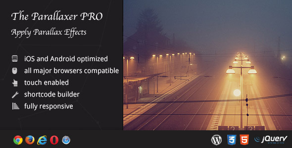 The Parallaxer WP – Parallax Effects On Content Preview Wordpress Plugin - Rating, Reviews, Demo & Download