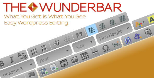 The Wunderbar WYSIWYG Front-End Editor Preview Wordpress Plugin - Rating, Reviews, Demo & Download