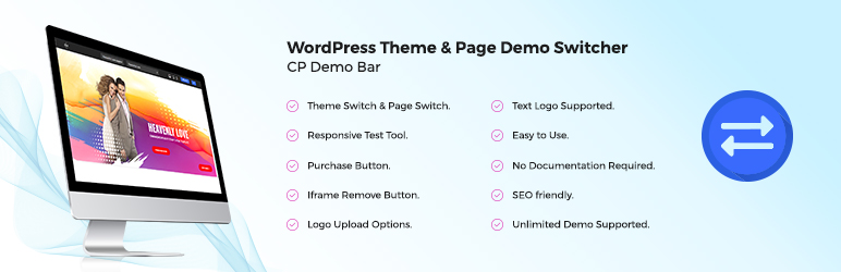 Theme Demo Switcher And Page Switch Bar Preview Wordpress Plugin - Rating, Reviews, Demo & Download