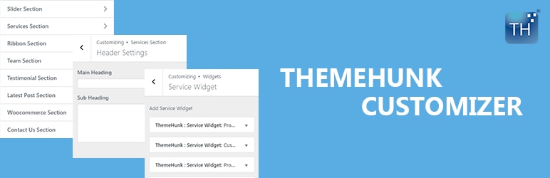 ThemeHunk Customizer Preview Wordpress Plugin - Rating, Reviews, Demo & Download