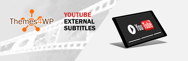 Themes4WP YouTube External Subtitles Preview Wordpress Plugin - Rating, Reviews, Demo & Download