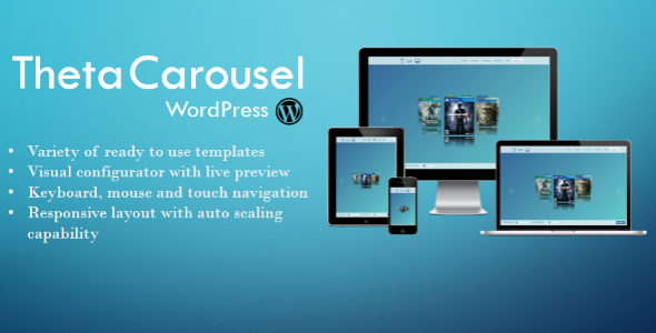 Theta Carousel 3D WP Preview Wordpress Plugin - Rating, Reviews, Demo & Download