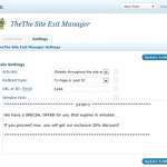 TheThe Site Exit Manager
