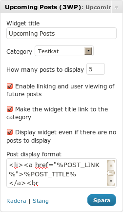 ThreeWP Upcoming Posts Preview Wordpress Plugin - Rating, Reviews, Demo & Download