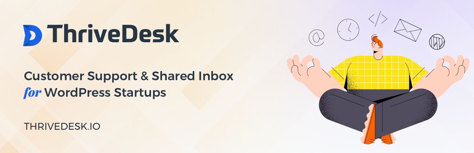 ThriveDesk – Live Chat, Helpdesk & Community Plugin for Wordpress Preview - Rating, Reviews, Demo & Download