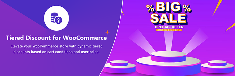 Tiered Discount For WooCommerce Preview Wordpress Plugin - Rating, Reviews, Demo & Download