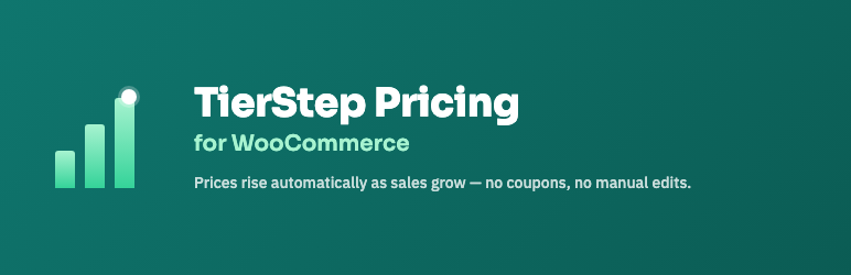 TierStep Pricing For WooCommerce Preview Wordpress Plugin - Rating, Reviews, Demo & Download