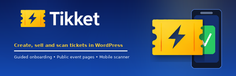 Tikket Events & Check-In Preview Wordpress Plugin - Rating, Reviews, Demo & Download