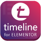 Timeline For Elementor WordPress Plugin