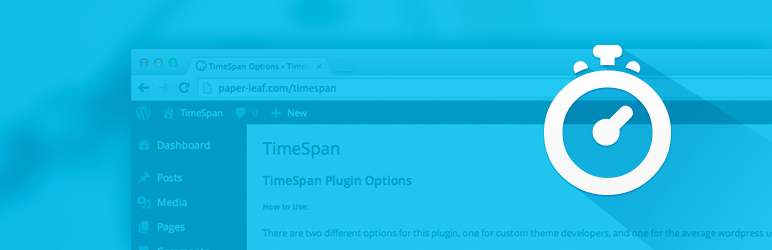TimeSpan Preview Wordpress Plugin - Rating, Reviews, Demo & Download
