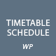 Timetable Booking Schedule For WordPress