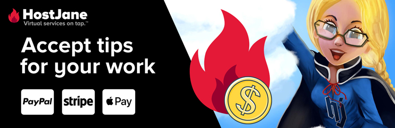 Tip My Work – HostJane Payments Preview Wordpress Plugin - Rating, Reviews, Demo & Download