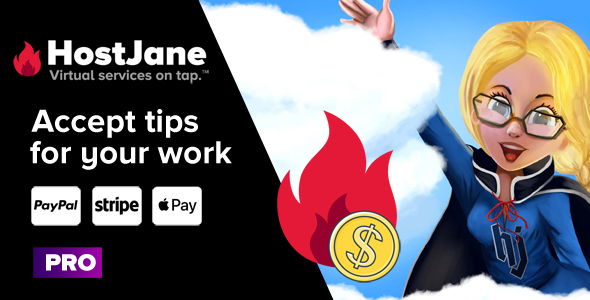 Tip My Work – HostJane Payments Pro Preview Wordpress Plugin - Rating, Reviews, Demo & Download