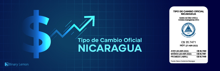 Tipo De Cambio Nicaragua Preview Wordpress Plugin - Rating, Reviews, Demo & Download