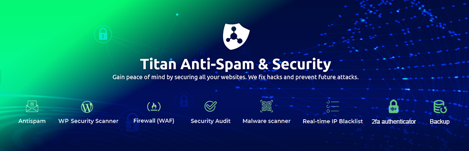 Titan Anti-spam & Security Preview Wordpress Plugin - Rating, Reviews, Demo & Download