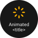 Title Animo | Animated Page Titles For WordPress