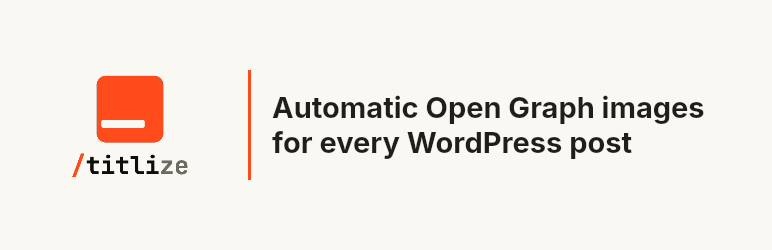 Titlize Preview Wordpress Plugin - Rating, Reviews, Demo & Download