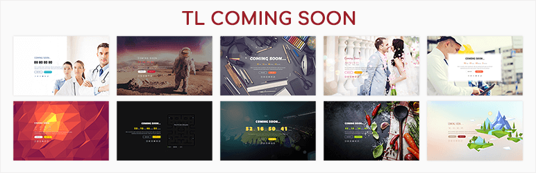 TL Coming Soon – Maintenance Mode & Under Construction Preview Wordpress Plugin - Rating, Reviews, Demo & Download