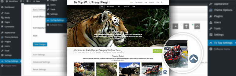 To Top Preview Wordpress Plugin - Rating, Reviews, Demo & Download