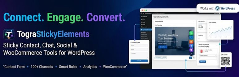 TograStickyElements Preview Wordpress Plugin - Rating, Reviews, Demo & Download