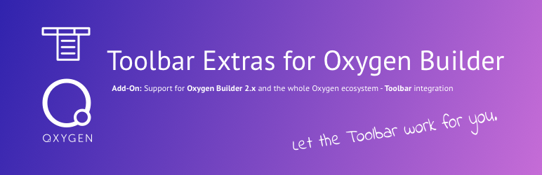 Toolbar Extras For Oxygen Builder – Power Up Your Admin Bar Preview Wordpress Plugin - Rating, Reviews, Demo & Download
